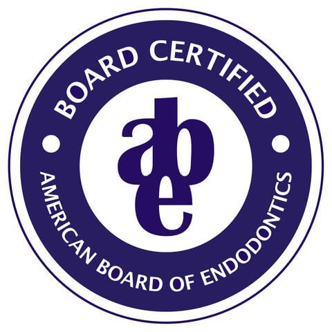 American Board of Endodontics Board Certified logo